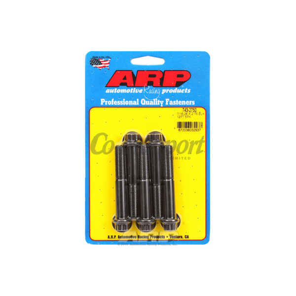 ARP 7/16-20 x 2.750 12pt black oxide bolts image