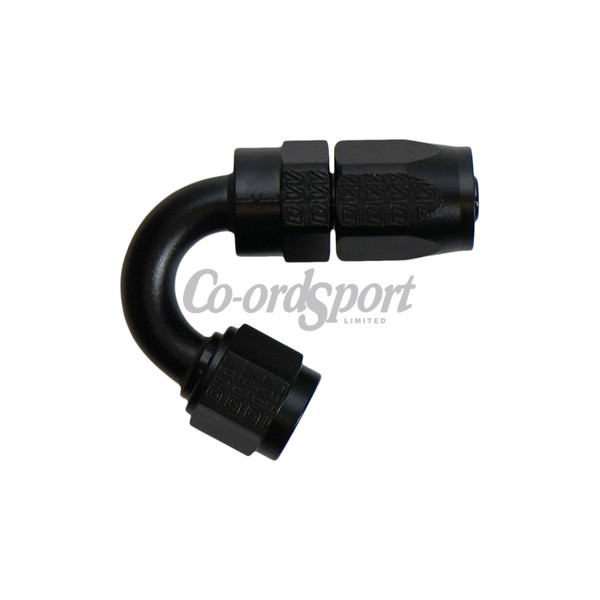 DW 6 AN Female Flare Swivel 150-degree Hose End CPE image