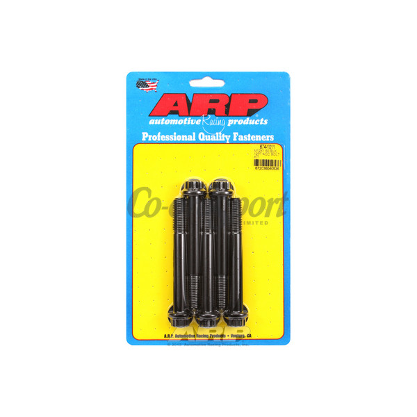 ARP M12 x 1.50 x 100 12pt black oxide bolts image
