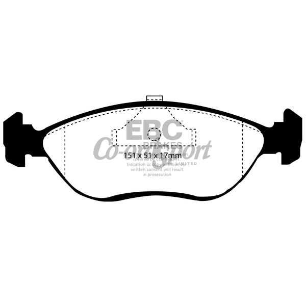 EBC Ultimax OEM Replacement Brake Pads image