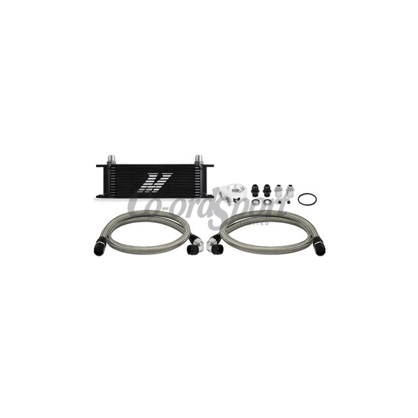 Mishimoto Universal Oil Cooler Kit 13-Row Black image