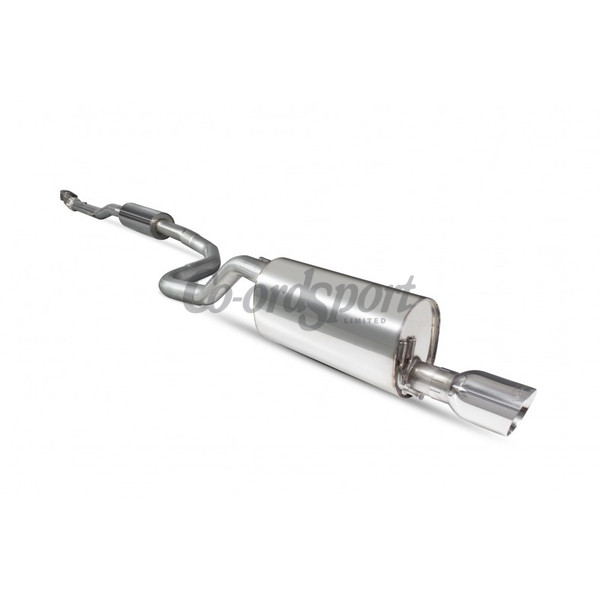 Scorpion Resonated cat-back system for Vauxhall Corsa 'E' 1.4 201 image