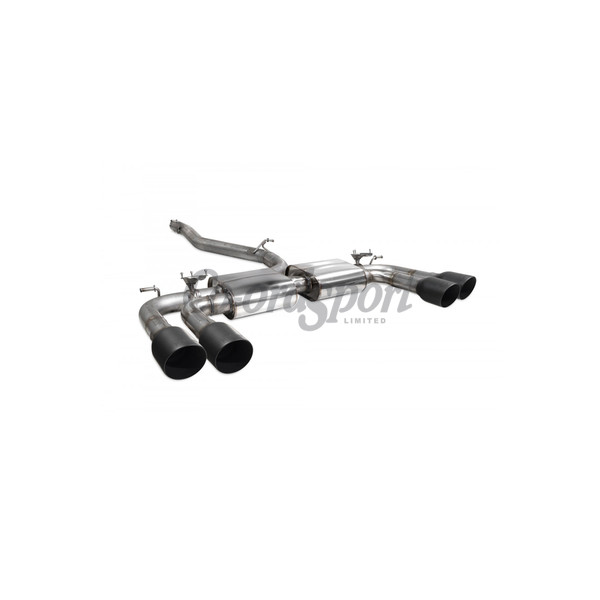 Scorpion Non-resonated cat/gpf-back system with valves Audi S3 Sa image