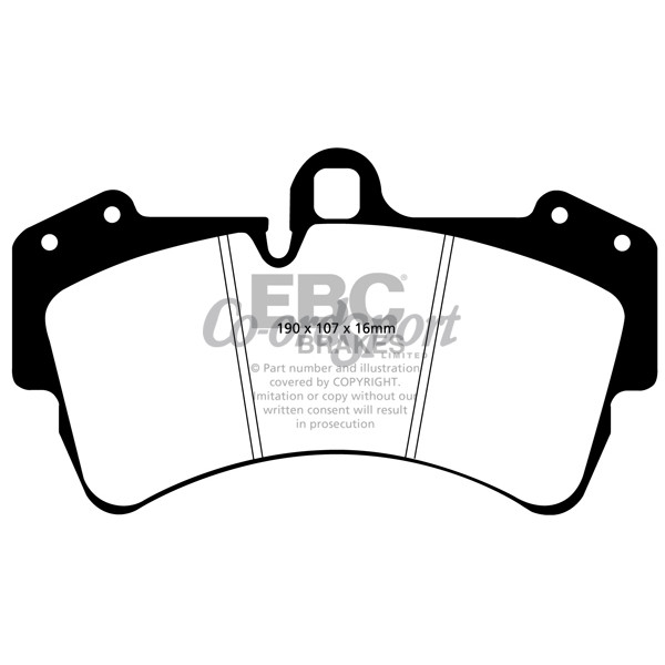 EBC Ultimax OEM Replacement Brake Pads image