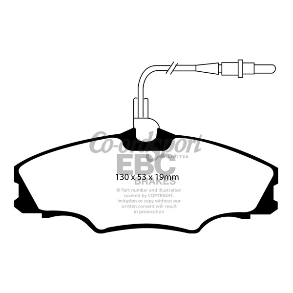 EBC Ultimax OEM Replacement Brake Pads image