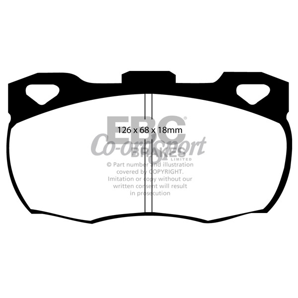 EBC Ultimax OEM Replacement Brake Pads image