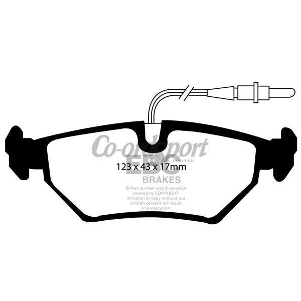 EBC Ultimax OEM Replacement Brake Pads image