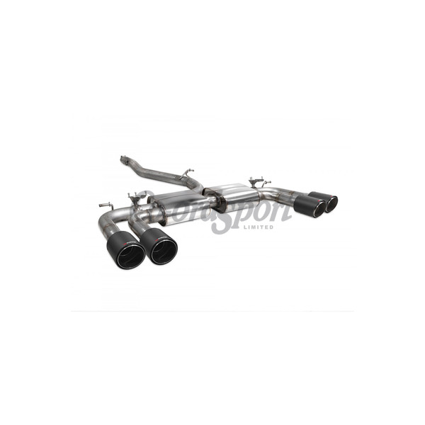 Scorpion Non-resonated cat/gpf-back system with valves Audi S3 Sa image