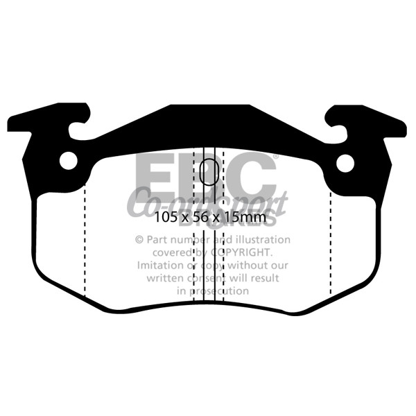 EBC Ultimax OEM Replacement Brake Pads image