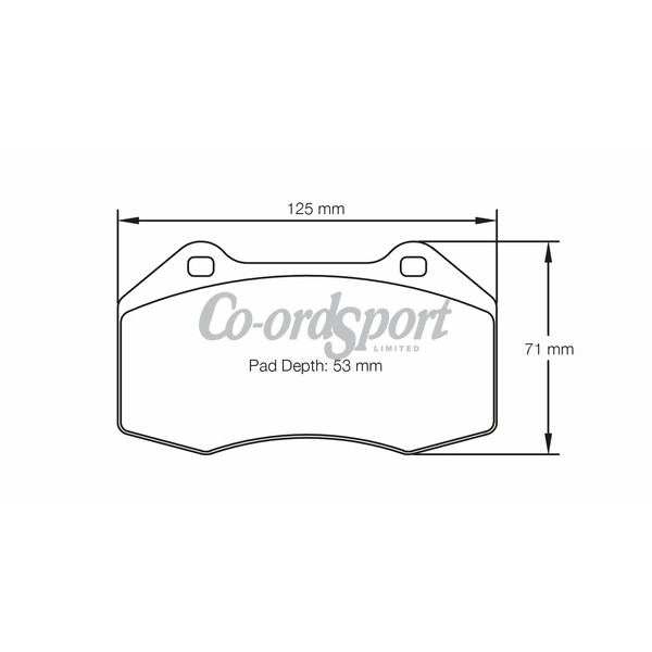 Pagid Racing brake pads - RST3 image