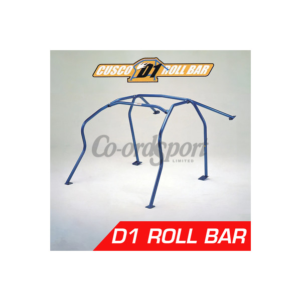 Cusco Roll Cage D1 along Roof HONDA Civic Type R FK2 6 Pt 4 Pass image