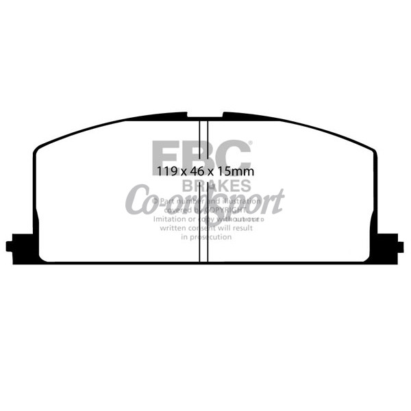 EBC Ultimax OEM Replacement Brake Pads image