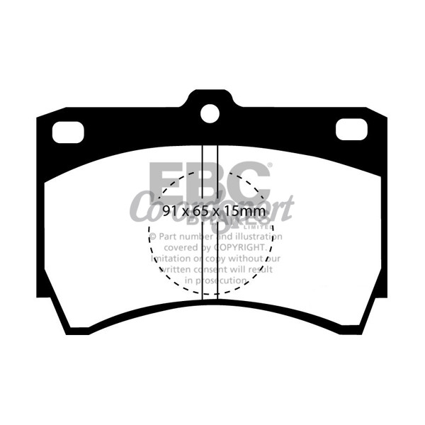 EBC Ultimax OEM Replacement Brake Pads image