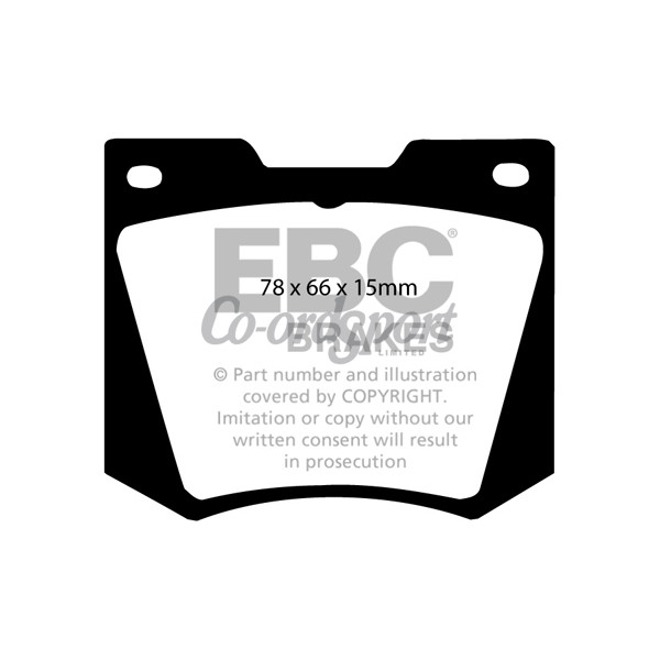 EBC Ultimax OEM Replacement Brake Pads image