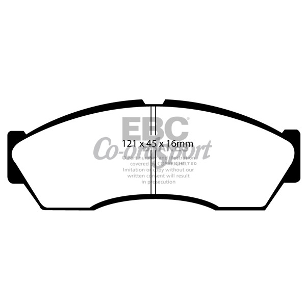 EBC Ultimax OEM Replacement Brake Pads image