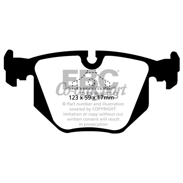 EBC Ultimax OEM Replacement Brake Pads image