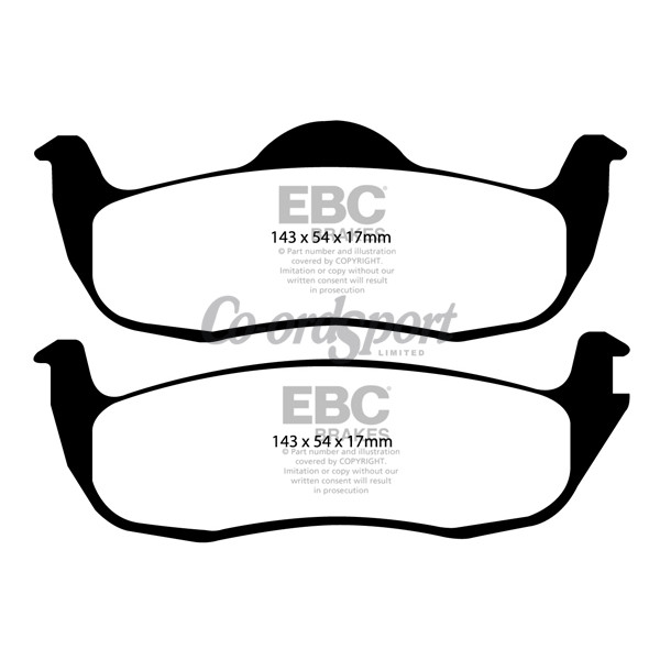 EBC Ultimax OEM Replacement Brake Pads image