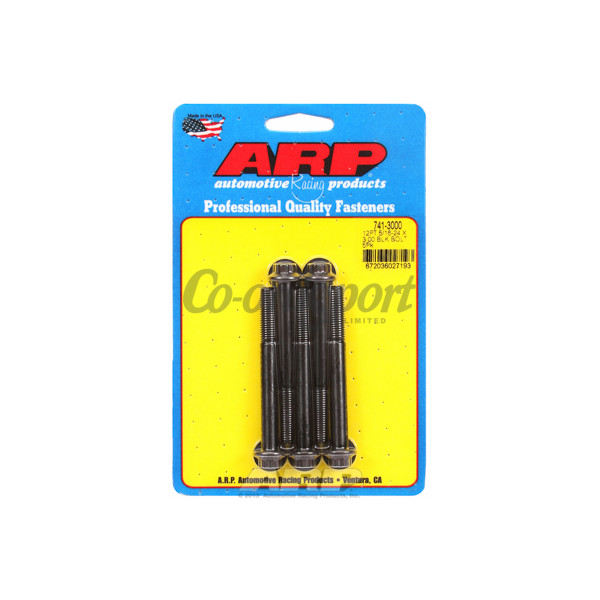 ARP 5/16-24 x 3.000 12pt black oxide bolts image