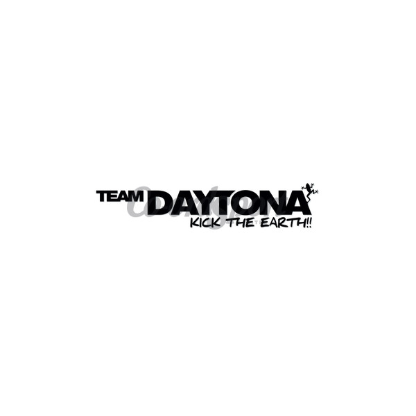 RAYS No.31 TEAM DAYTONA STICKER 250mm MATT BK image