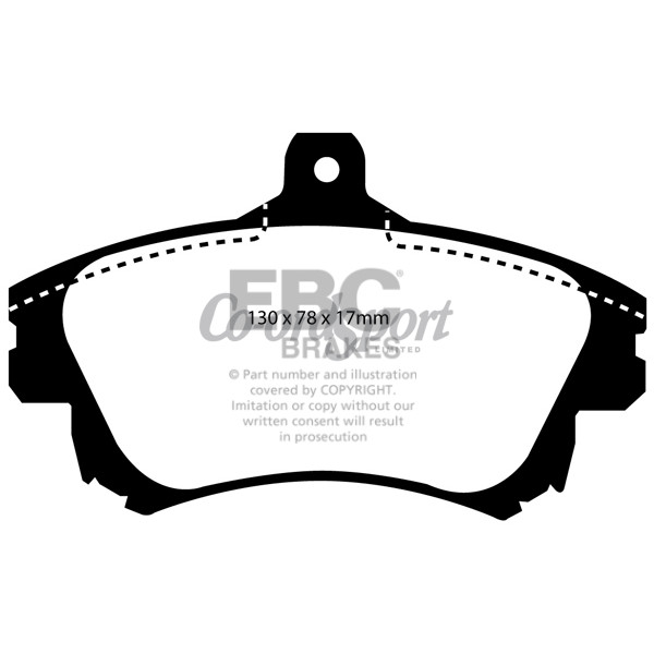 EBC Ultimax OEM Replacement Brake Pads image