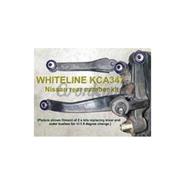 Whiteline Performance Camber Adj Kit - Uppr CArm image