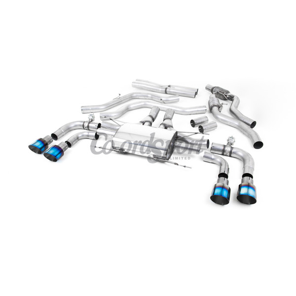 Milltek Cat-back Alfa Romeo Giulia Quadrifoglio 2.9 V6 Bi image