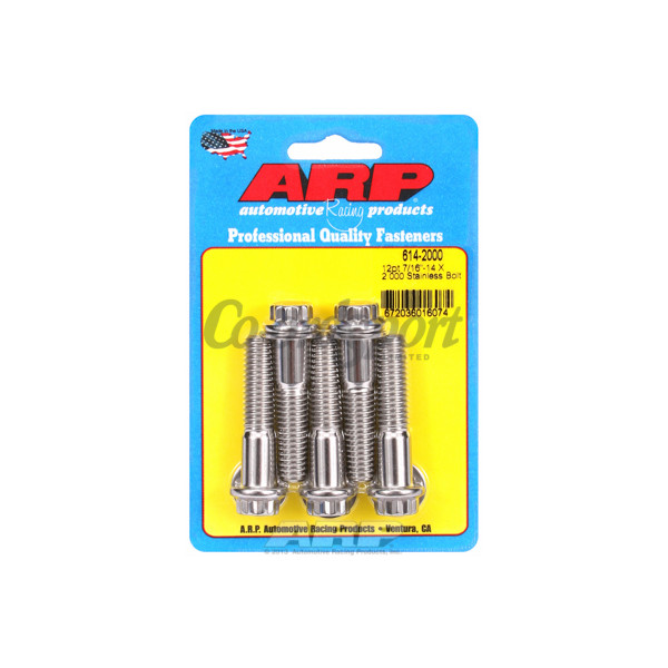 ARP 7/16-14 X 2.000 12pt 1/2 wrenching SS bolts image
