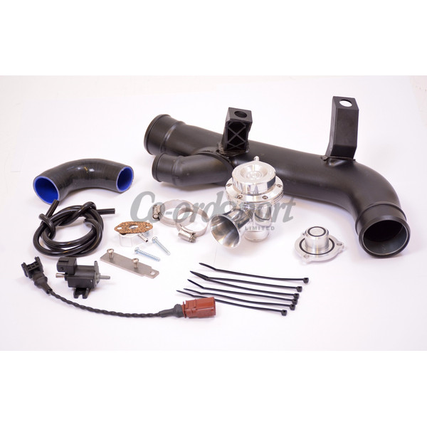 Forge High Flow Blow Off Valve and Kit for MK6 VW Golf 2 Lit image
