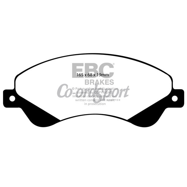 EBC Ultimax OEM Replacement Brake Pads image