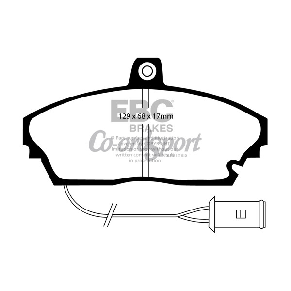 EBC Ultimax OEM Replacement Brake Pads image