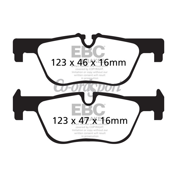 EBC Ultimax OEM Replacement Brake Pads image