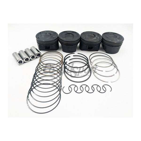 MAHLE FORD ST EcoBoost 2.0L Piston Set with Rings 88.00mm 9.4CR image