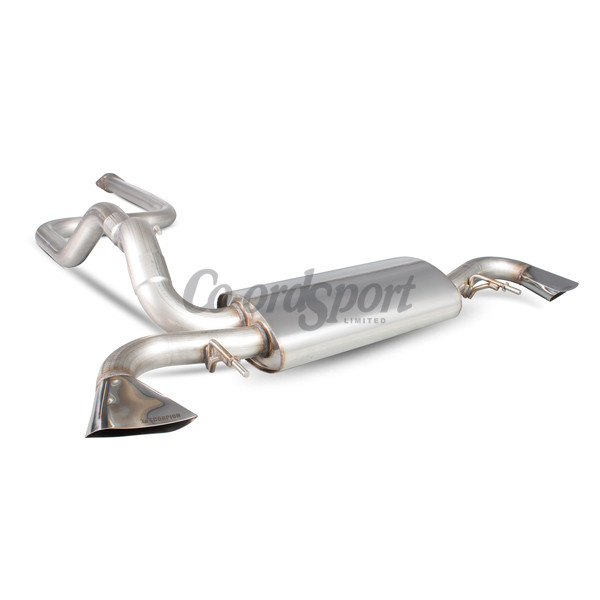 Scorpion Non-resonated cat-back system for Vauxhall Astra J VXR N image