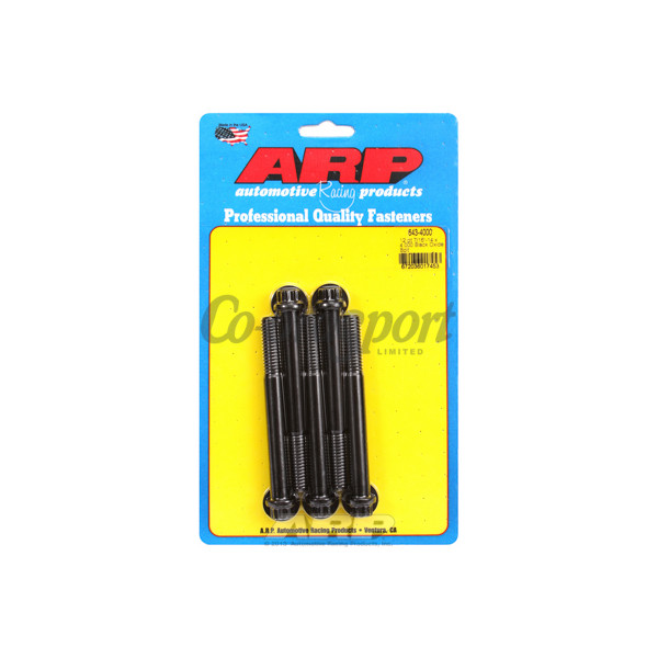 ARP 7/16-14 x 4.000 12pt black oxide bolts image