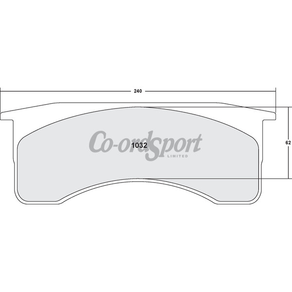 PFC 032 Carbon Metallic Brake Pad Set image