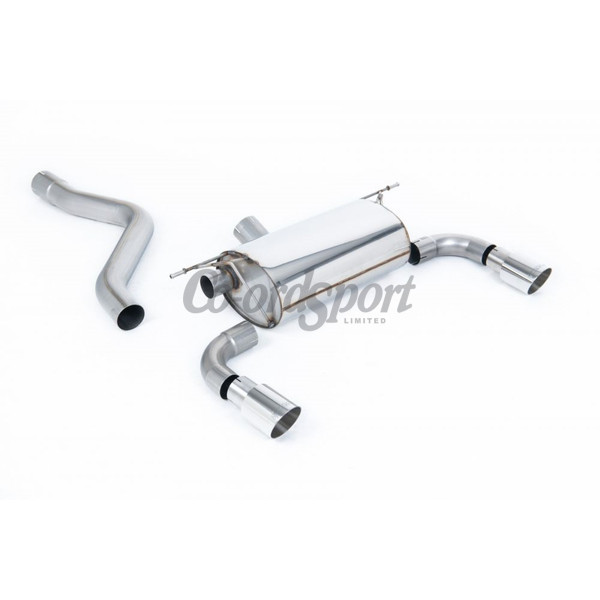 Milltek Rear Silencers BMW 1 Series M 135i 3 and 5 Door image