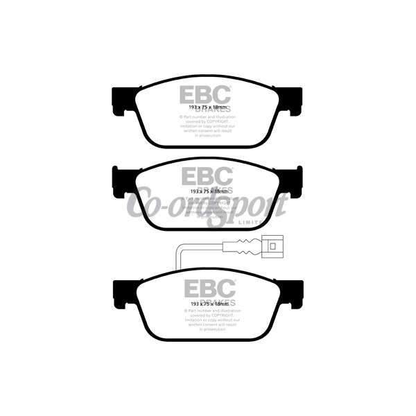 EBC Ultimax OEM Replacement Brake Pads image