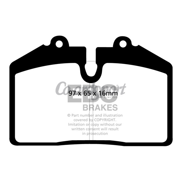 EBC Ultimax OEM Replacement Brake Pads image