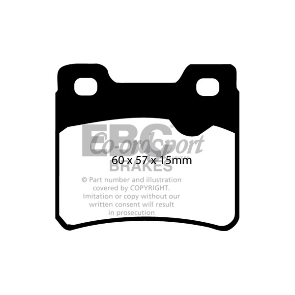 EBC Ultimax OEM Replacement Brake Pads image