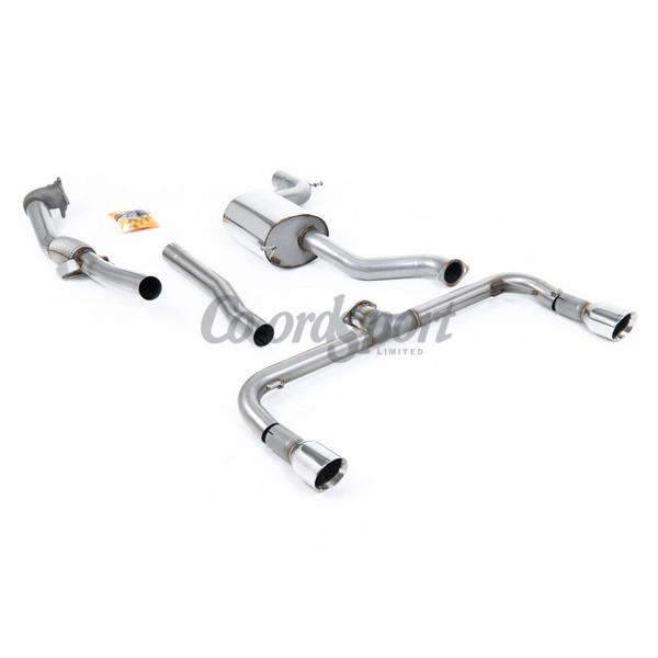 Milltek Turbo-back excluding Hi-Flow Sports Cat Volkswagen image