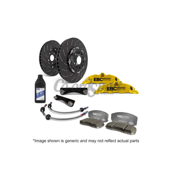 EBC Racing Front Big Brake Kit for Porsche 911 (996/997) – Yellow image