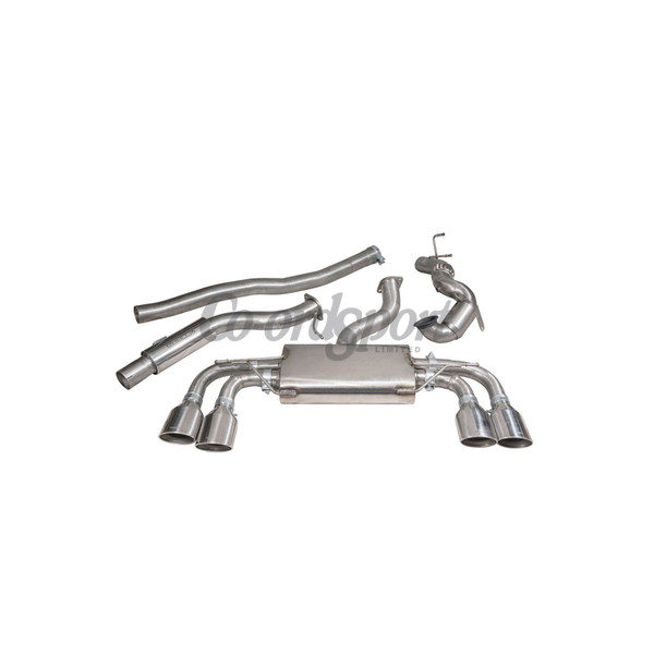 COBRA Volkswagen Golf R Mk7 (13-18) Turbo Back System (Cat) image