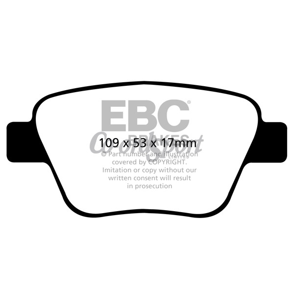 EBC Ultimax OEM Replacement Brake Pads image