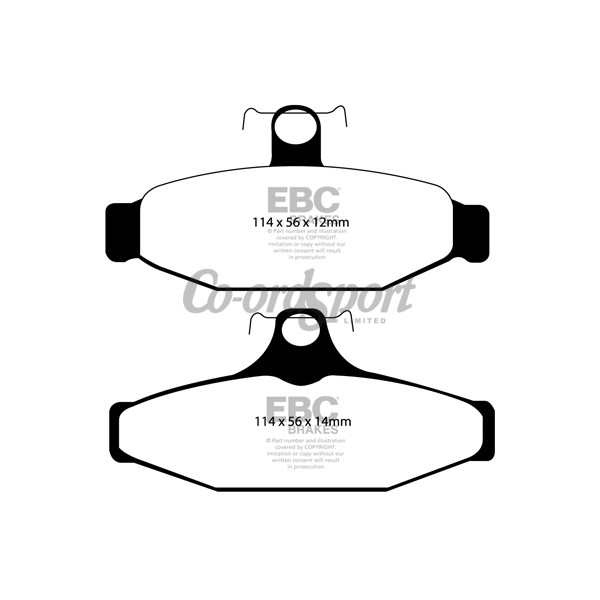 EBC Ultimax OEM Replacement Brake Pads image