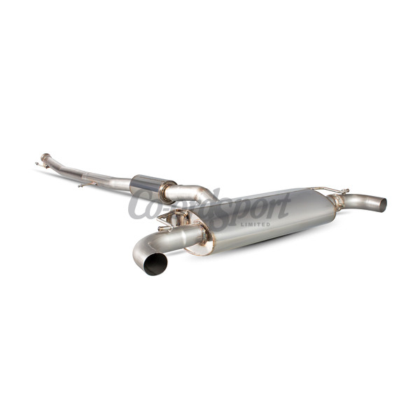 Scorpion Resonated cat-back system with electronic valves for Mer image