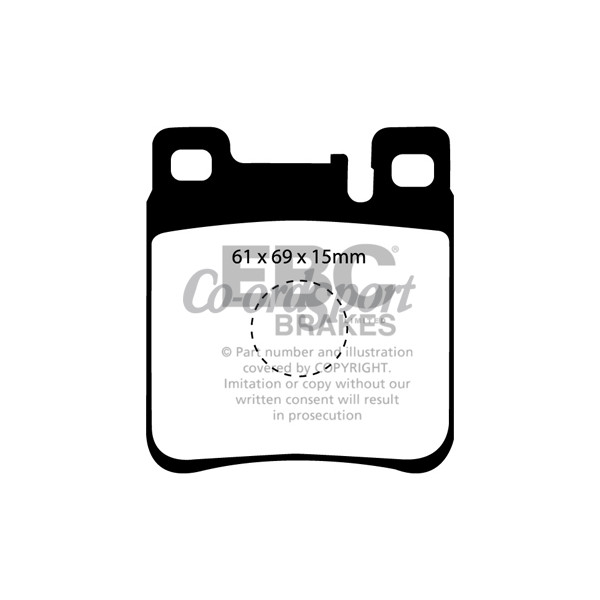 EBC Ultimax OEM Replacement Brake Pads image