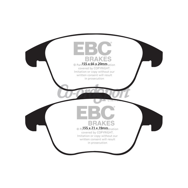 EBC Ultimax OEM Replacement Brake Pads image