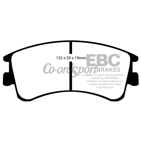 EBC Ultimax OEM Replacement Brake Pads image