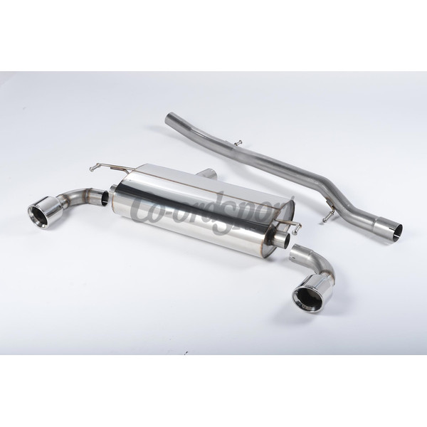 Milltek Cat-back Volkswagen Golf Mk4 R32 3.2 V6 4WD 2002 image