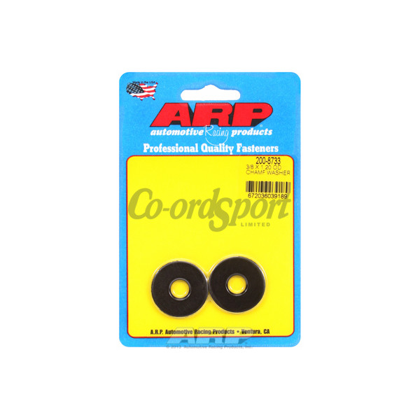ARP 3/8 ID 1.20 OD chamfer black washer image
